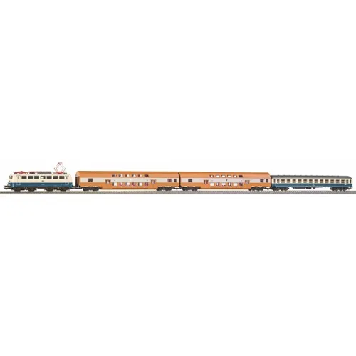 Piko 58148 Exklusiv-Set 2024 E-Lok BR 140 Personenzug DB/DR IV + Sound AC H0 Neu