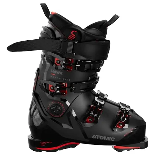 Atomic Hawx Magna 130 S GW Skischuhe - Schwarz - 27 - Skischuhe für Herren mit breitem Leisten, optimaler Komfort und hervorragende Leistung auf der Piste.