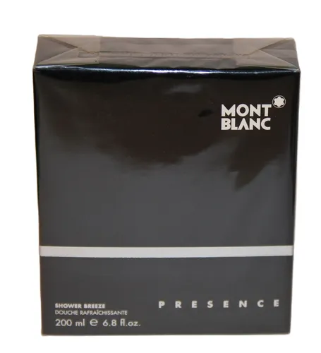 MONT BLANC PRESENCE 200ml Duschgel Breeze - Erleben Sie erfrischende Momente mit dem MONT BLANC PRESENCE Duschgel. Ideal für die tägliche Pflege, sorgt es für ein revitalisierendes Duscherlebnis und hinterlässt einen angenehmen Duft.