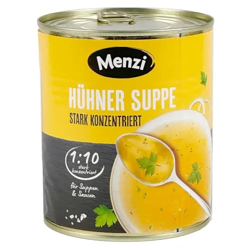 Hühnersuppe 1:10 von MENZI, 800ml