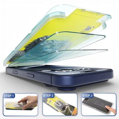 Panzerfolie iPhone 17 16 15 14 13 12 11 Pro Max Schutzfolie Displayschutz - 2Stk