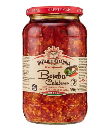 Bomba Calabrese Mix Heiße Gemüse-Sauce, 950 G