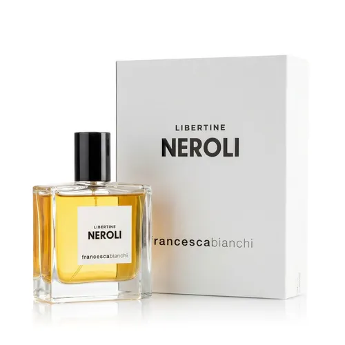 Francesca Bianchi Libertine Neroli Parfüm Extrakt 30 ml - Entdecken Sie das Unisex Extrait de Parfum Francesca Bianchi Libertine Neroli, 30 ml. Ideal für besondere Anlässe, verleiht es Ihrem Auftritt eine besondere Note und hebt Ihr Charisma hervor.