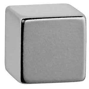 MAUL Magnet silber, Metall 2,0 x 2,0 x 2,0 cm, 1 St.