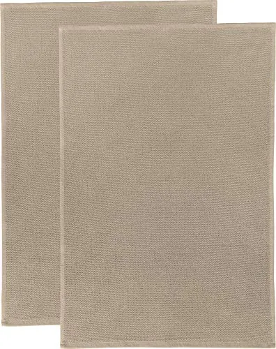 Erwin Müller Reinigungstuch, Putztuch, Multifunktionstuch 2er-Pack beige Größe 50x70 cm - saugstark, zum Putzen oder Staubwischen, robust und langlebig, mit Frottierseite