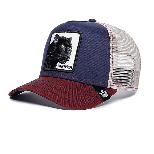 Goorin Trucker Cap The Panther - Bunte Cap in One Size - Stylische Trucker Cap mit einzigartigem Panther-Motiv, perfekt für Freizeitaktivitäten; aus 57% Polyester und 43% Baumwolle für hohen Tragekomfort.
