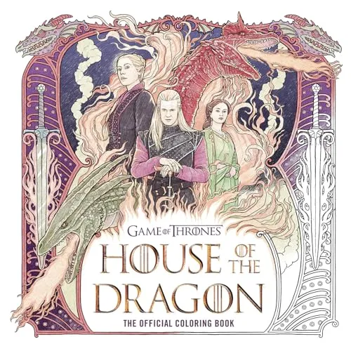 Produktbild House of the Dragon: The Official Coloring Book (The Targaryen Dynasty: The House of the Dragon)