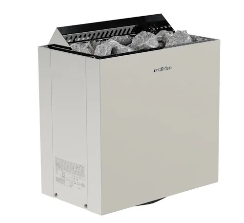 Sentiotec Viking E 300 Saunaofen 6 kW - Haushaltsgroßgeräte für Saunen von 5 - 8 m³, energieeffizienter Saunaofen mit 20 kg Steinkammer für gleichmäßige Wärmeverteilung.