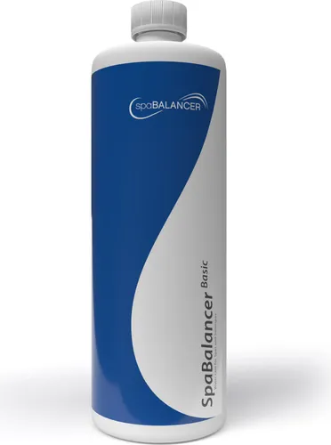 SpaBalancer chlorfreie Wasserpflege 1 Liter – 25% mehr für Ihr Wohlbefinden - Poolzubehör für eine einfache, chlorfreie Wasserpflege. SpaBalancer hält Ihr Whirlpoolwasser klar, weich und hautfreundlich – ideal auch bei empfindlicher Haut oder Neurodermitis.