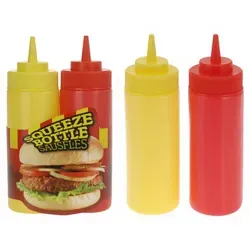 SAUSFLES SET 2-teilig 400ml Rot E