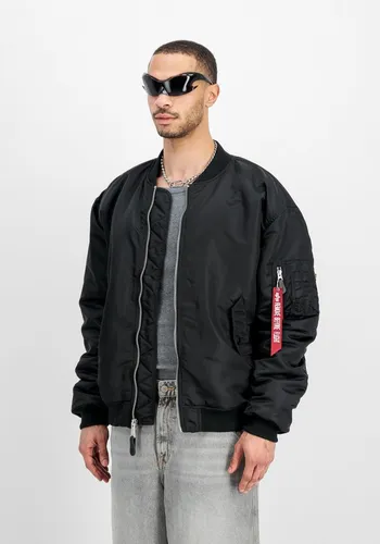 Alpha Industries MA-1 CS Bomberjacke - Funktionsjacke für Herren, leicht gefüttert und mit praktischen Seitentaschen, ideal für einen lässigen Look und vielseitige Freizeitaktivitäten.