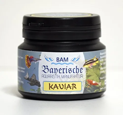 BAM Kaviar - Softgranulat fein, 100g für Zierfische und Garnelen