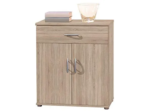 möbelando Kommode Beistellschrank Anrichte Schrank Sideboard Mehrzweckschrank Lissy V