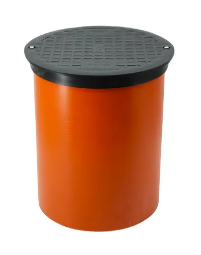 KG Rohre DN 400 Steuerschacht 0,5m mit Deckel - Rohre & Rohrleitungen, langlebig aus PVC und ideal für Abwasseranwendungen und Wartungsschächte.