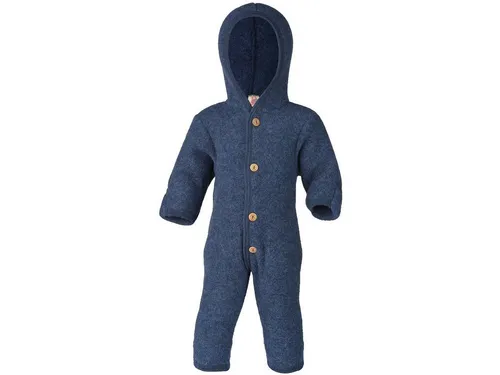 Engel Overall mit Kapuze aus 100% Schurwolle Fleece von Engel Naturkleidung