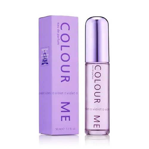 COLOUR ME VioletParfüm für Damen. 50ml Eau de Parfum. Luxusduft -Damen Parfüm, Lang anhaltende Damenparfumsvon Milton-Lloyd