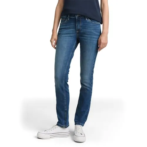 TOM TAILOR Bequeme Jeans blau 27/32 - Jeans aus 99% Baumwolle für hohen Tragekomfort, Größe 27/32, perfekt für lässige Outfits und den Alltag.