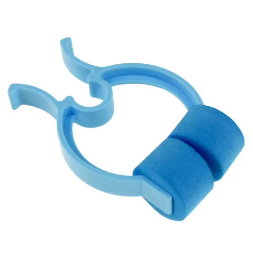 Nasenklammer Nasenclip in hellblau mit Polsterung