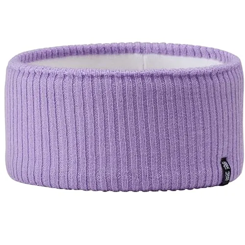 Enter the Complex® Stirnband aus 100% Merino Wolle für Damen und Herren - Weiches und stylisches Stirnband in Lavendel, ideal für Outdoor-Aktivitäten. Hergestellt aus 100% Merino Wolle, windabweisend und angenehm zu tragen.