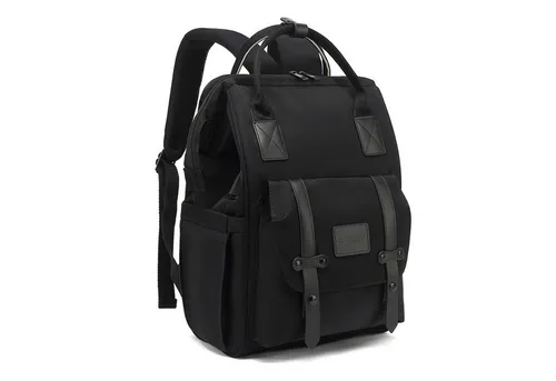 REDOM Wickelrucksack Baby in schwarz von REDOM