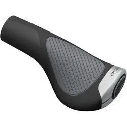 ERGON GP1 EVO Fahrradgriffe (Small Regular) - Schwarz - Fahrradgriffe für optimalen Komfort und besseren Halt, ideal für lange Fahrten und unebene Strecken.