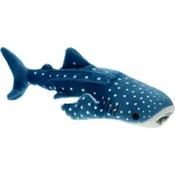 Plüschtier Walhai 28cm Kuscheltiere Stofftiere Wal Wale Walhaie Ozean Meer Fische - Blau