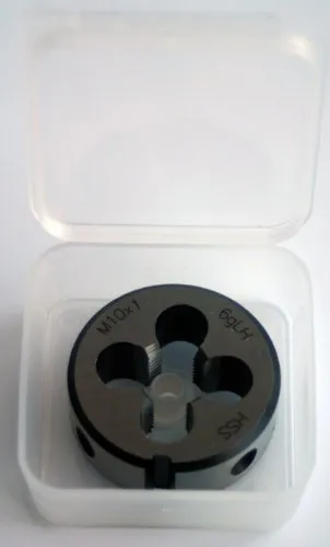 Schneideisen Mf10x1,0 metrisch fein HSS Schneidrad Schneidkluppe Kluppe Gewindeschneider DIN 223 Rechtsgewinde M 10x1,0 MF