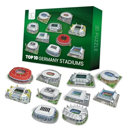 Habarri 3D-Puzzle: 10 Deutsche Bundesliga Stadien