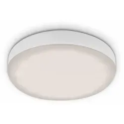 BRILONER LED-Einbauleuchte, Ø 7,5 cm, 3 W, 350 lm, weiß, Schutzart IP44, BRI 7061-416 - Weiß