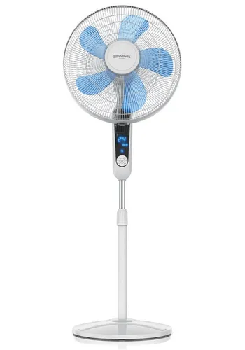 Brandson Standventilator 45,5 cm – leise & energiesparend - Ventilator mit 25 Stufen und Fernbedienung, ideal für ruhige Nächte und effiziente Kühlung. Der Gleichstrommotor spart bis zu 60 % Energie!