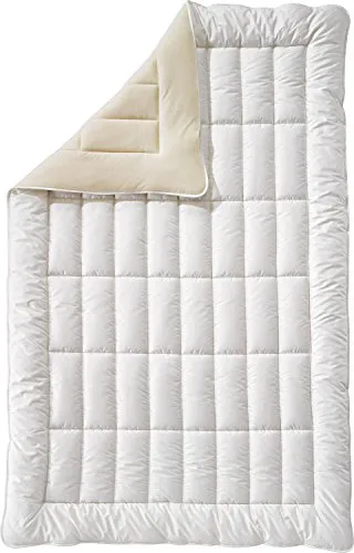 Billerbeck Organic 382 Cosidorm nature SL Naturdecke 155x220 - Bettdecken aus 100% Bio-Material für ein gesundes Schlafklima, besonders atmungsaktiv und temperaturregulierend.