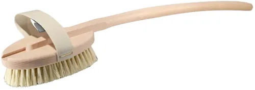 Badebürste Rückenbürste Massagebürste Bürste - Borsten echt fibre L 47 cm