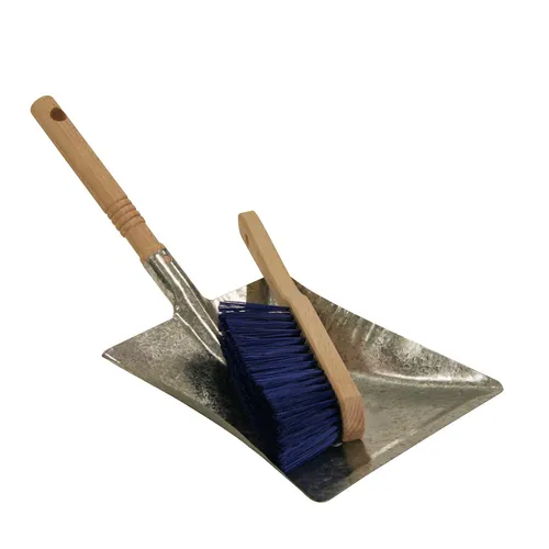 Kaminschaufel und Kaminbesen Set