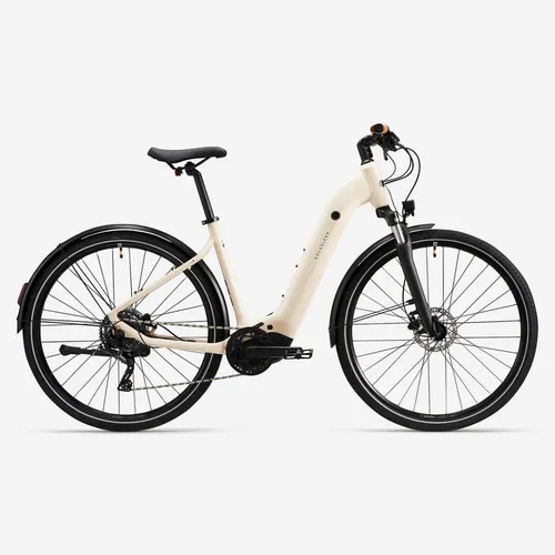 E-Bike SUV Trekking 28 Zoll e-actv 500 LF niedriger Einstieg Yamaha beige