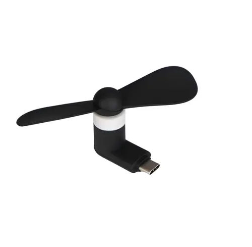 Mini USB-Ventilator für Smartphone, Laptop, Tablet und PC in schwarz von OTTO