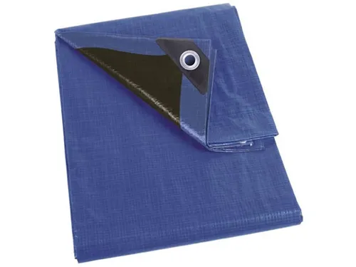ABDECKPLANE - BLAU/SCHWARZ - ULTRASTARK - 3x4 m 180-0304 180 g/m²