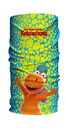 Panther Kleiner Drache Kokosnuss Hallo Schlauchtuch I Kinder Schlauchschal | Atmungsaktives Multifunktionstuch | Made in Germany I Ökotex100 I Loopschal