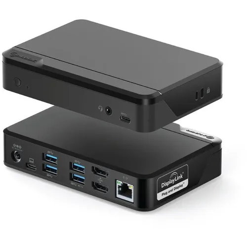 ALOGIC UNIVERSAL TWIN HD PRO DO - Weiteres Notebook-Zubehör - Hochleistungs-Dockingstation mit USB-C und HDMI, ideal für die Verbindung mehrerer Displays und eine schnelle Datenübertragung von 1GbE.
