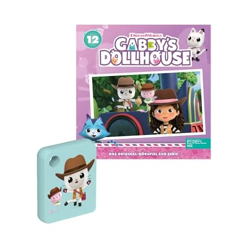 Galakto Audio-Token: Gabby's Dollhouse - Ratkatz, der Bandit & DJ Katzenminze und der verlorene Groove, Hörspiel für Kinder ab 3 Jahren, Spielzeit ca. 46 min