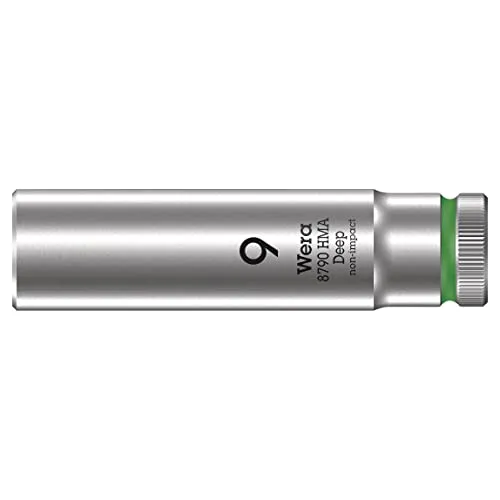 Wera 8790 HMA Deep 9,0, Grün, 9.0 mm
