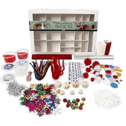 Creative 54451 Kreativ-Box, Weihnachten, 16 Stück