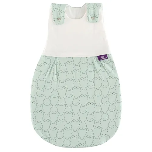 Träumeland Babyschlafsack Außenschlafsack Kuschelhase - Schlafsäcke für Babys, aus 100% Baumwolle, mit umlaufendem Reißverschluss für einfachen Zugang und Maschinenwäsche, ideal für einen gemütlichen Schlaf.