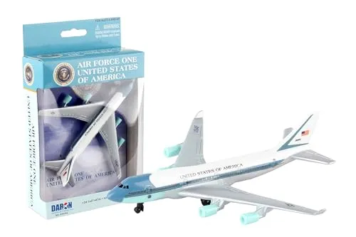 Herpa Toys Single Airplane Air Force One, Kleiner Maßstab, Flugzeug Modell, Sammeln, Spielen, Spielzeug Miniaturmodell aus Kunststoff