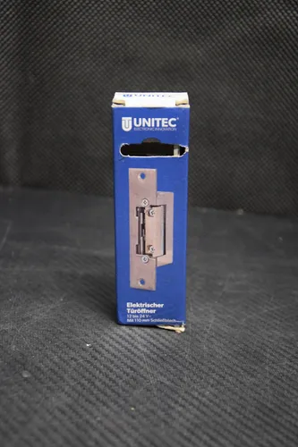 UNITEC Elektrischer Türöffner 110 mm - Neu - Türklingeln & Sprechanlagen, zuverlässiger elektrischer Türöffner für einfache Bedienung und erhöhte Sicherheit.
