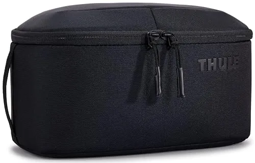 Thule Kulturbeutel Subterra 2 - 26.5 cm, schwarz, strapazierfähiges Nylon und ideal für Reisen