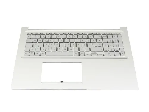 Asus 13N1-GZA0D01 Original Tastatur inkl. Topcase DE (deutsch) grau/silber