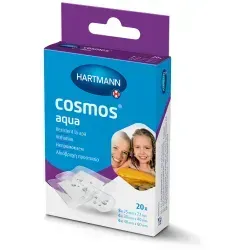 Cosmos® Aqua Wundpflaster 3 Größen, wasserdicht 5305400 , 1 Packung = 20 Stück