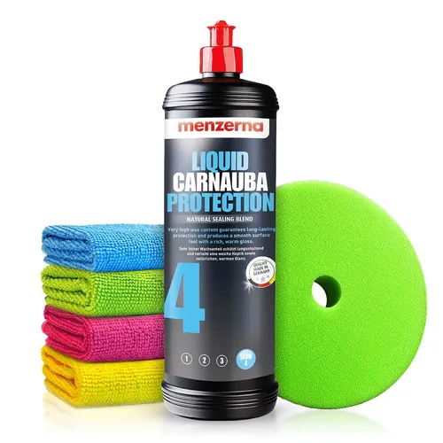 Menzerna Politur Set 4 Liquid Carnauba Protection Versiegelungsset 1 Liter