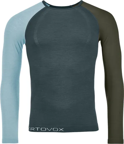 Ortovox 120 Comp Light Herren Funktionsshirt - Grau - L - Funktionsunterwäsche für Herren, ultraleicht und atmungsaktiv, ideal für sportliche Aktivitäten und optimale Bewegungsfreiheit.