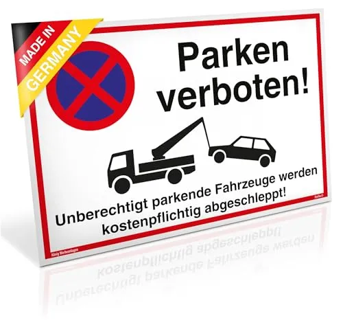 Parkplatzschilder von Dreifke